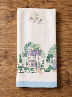 Lenox Spice Village Kitchen Towels | Set of 3 | New with Tags